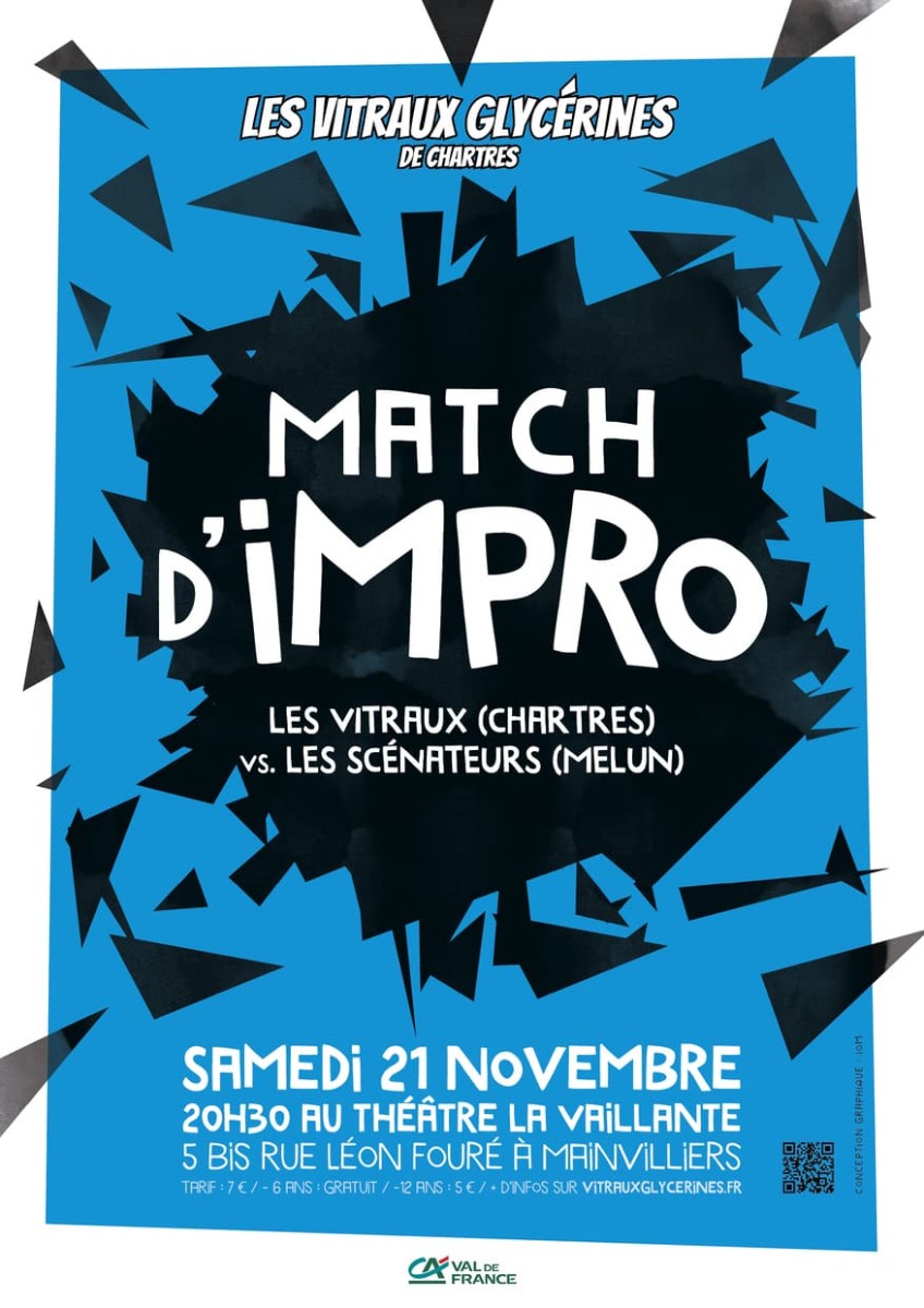 Match d'improvisation à Mainvilliers Samedi 21 Novembre 2026 - 20h30 Mainvilliers